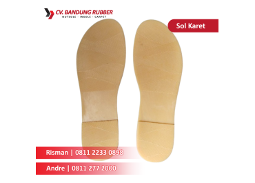 Supplier Jenis Sol Sepatu Karet di Bandung yang Banyak Digunakan